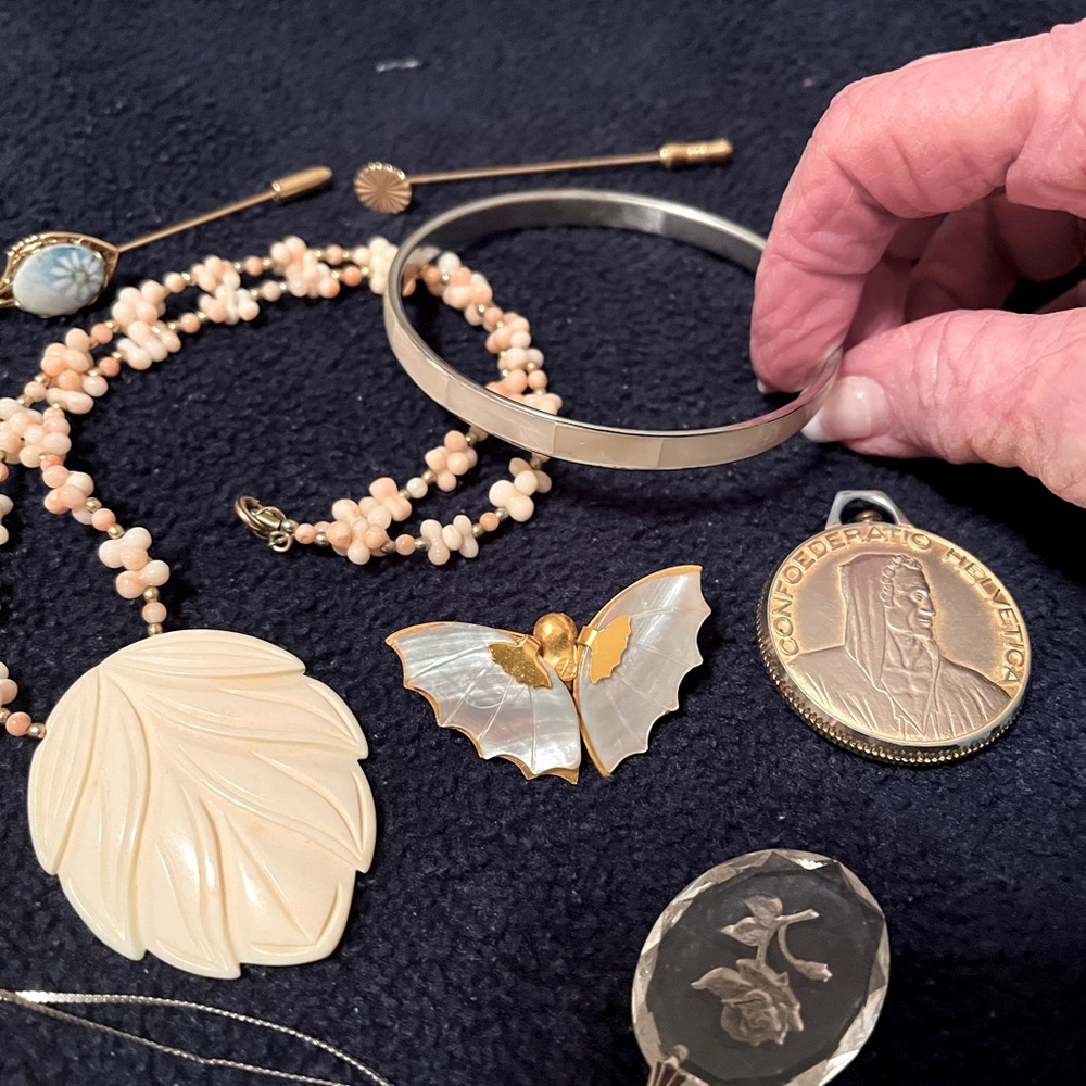 Chic Silver Bangle Bracelet